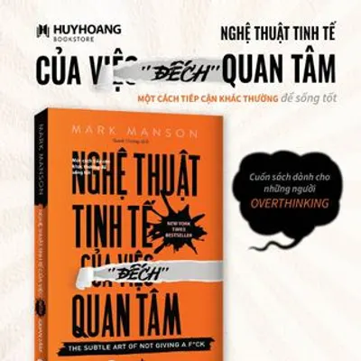 Bìa sách Nghệ Thuật Tinh Tế Của Việc “Đếch” Quan Tâm