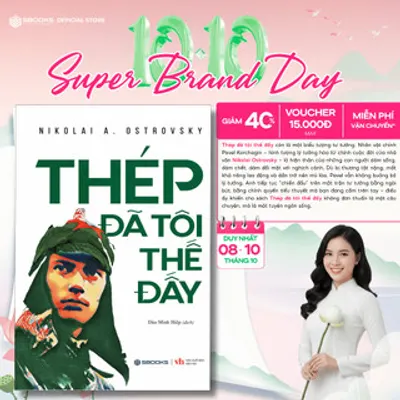 Bìa sách Thép Đã Tôi Thế Đấy